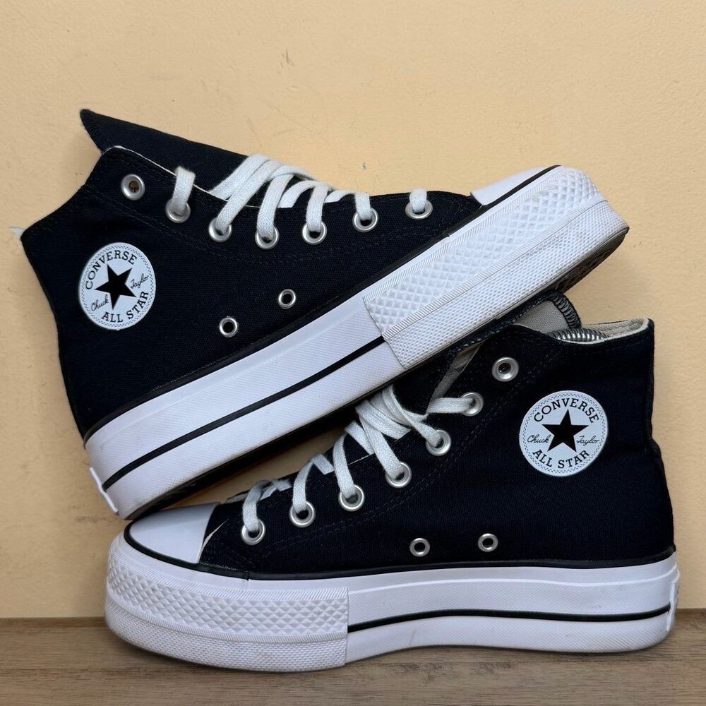 Converse Chuck Taylor All Star Platform Black 560845F Women’s Size 6 shoes